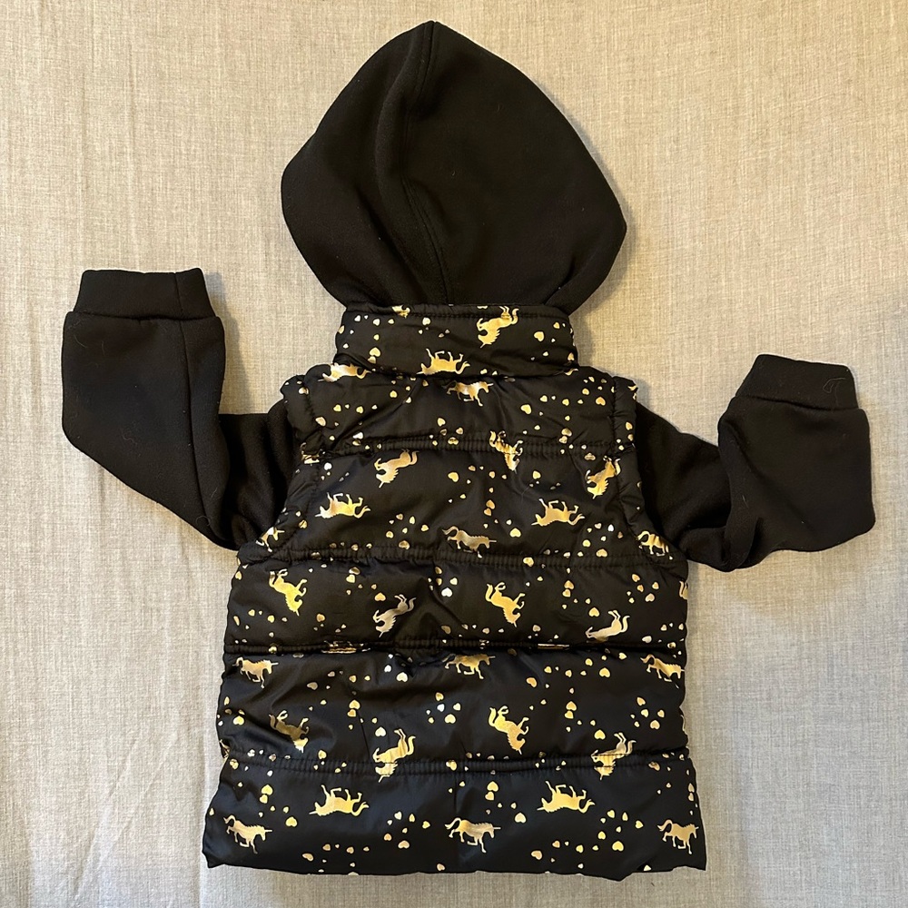 Insulated vest and fleece jacket